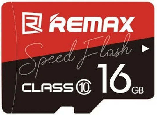 Remax Speed Flash Micro SD 16GB Class 10 UHS-I Red view 1