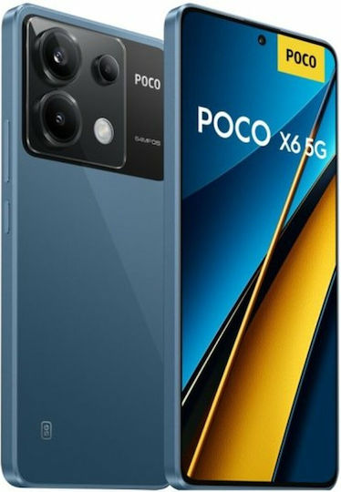 Xiaomi Poco X6 5G Dual SIM (8GB/256GB) Blue view 9