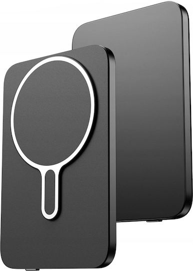 3MK MagSnap Go MagSafe Power Bank 5000mAh 20W with USB-C Port Gray view 2