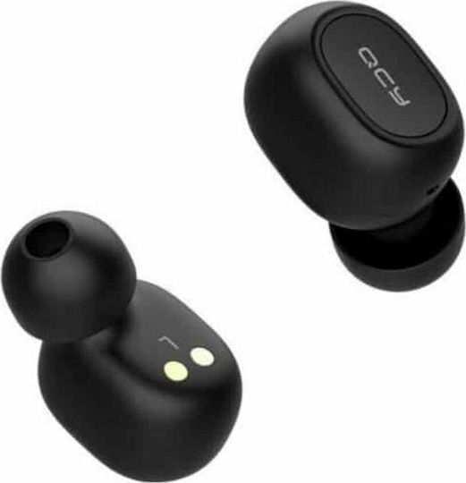 QCY T1c In-ear Bluetooth Handsfree Earphones with Charging Case Black view 7