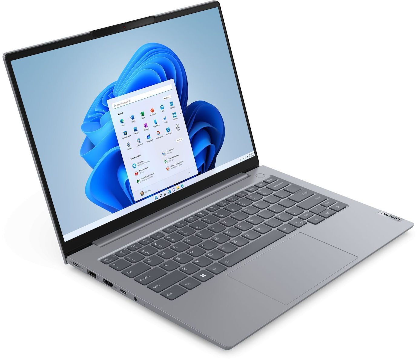 Lenovo ThinkBook 14 G8 IRL 14" IPS FHD+ (Core 5-210H/16GB/256GB SSD + 256GB SSD/No OS) (US Keyboard) view 2