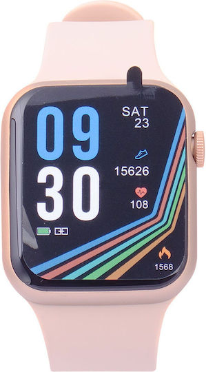 Trevi T-FIT 200 Smartwatch with Heart Rate Monitor (Pink) view 6