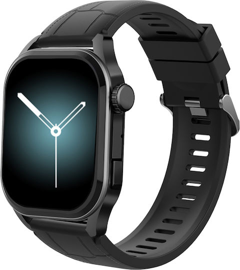 Xmart AM1128B 46mm Smartwatch (Black) view 1