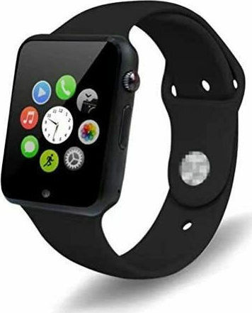 Andowl G1 Smartwatch with Heart Rate Monitor (Black) view 5