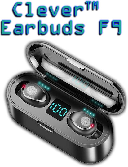 Clever Earbud Bluetooth Handsfree Earphones with Charging Case view 6