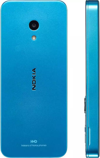 Nokia 235 4G (2024) Dual SIM (125MB/125MB) Mobile with Buttons Blue view 8