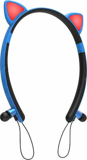 Cat-Phones ZW29 In-ear Bluetooth Handsfree Earphones Blue