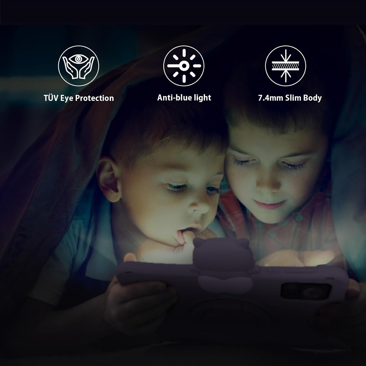 Doogee T20mini KID 4G 8.4Inches Tablet (4GB/128GB) Purple view 2