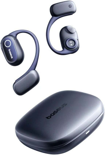 Baseus Bowie MF1 Bone Conduction Bluetooth Handsfree Earphones with Sweat Resistance and Charging Case Black view 1