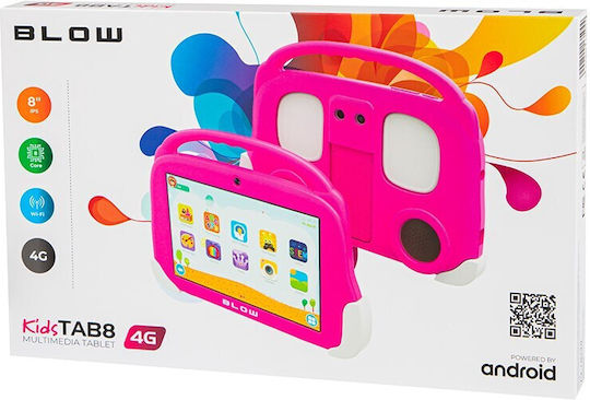 Blow KidsTAB8 4G 8" Tablet (4GB/64GB) Pink view 5