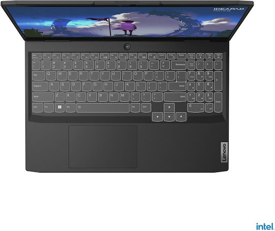 Lenovo IdeaPad Gaming 3 15IAH7 15.6" IPS QHD 165Hz (i5-12450H/16GB/512GB SSD/GeForce RTX 3060/W11 Home) Onyx Grey (US Keyboard) view 6