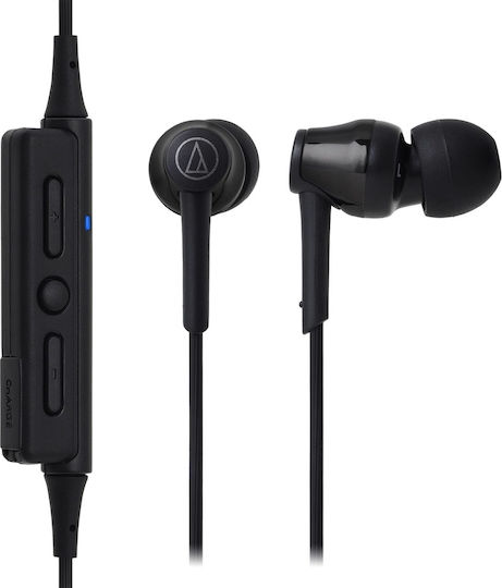 Audio Technica ATH-CKR35BT In-ear Bluetooth Handsfree Earphones Black view 4