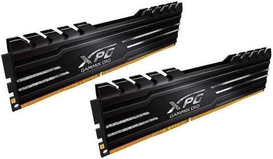 Adata XPG Gammix D10 DDR4 32GB RAM with 2x16GB Modules and Speed 3200 for Desktop AX4U320016G16A-DB10 view 3