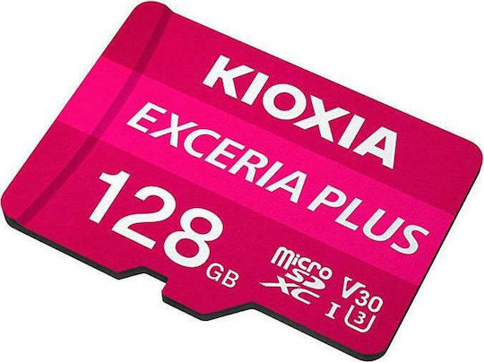 Kioxia Exceria Plus microSDXC 128GB Class 10 U3 V30 A1 UHS-I view 2