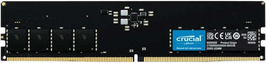 Crucial DDR5 with 1x32GB Module and Speed 5600 for Desktop CT32G56C46U5T