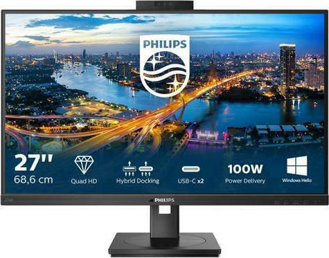 Philips B Line 276B1JH/00 IPS Monitor 27" QHD 2560x1440 with Response Time 4ms GTG