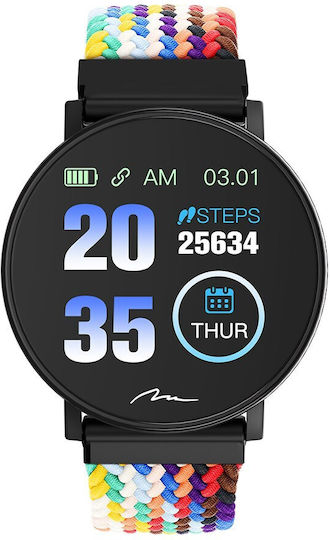 Media-Tech Activeband Thaiti MT871 Smartwatch with Heart Rate Monitor (Black) view 6