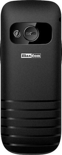 MaxCom MM720 Dual SIM Mobile with Large Buttons Black view 2