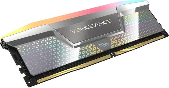 Corsair Vengeance RGB DDR5 48GB RAM with 2x24GB Modules and Speed 8400 for Desktop CMHC48GX5M2X8400C40 view 4