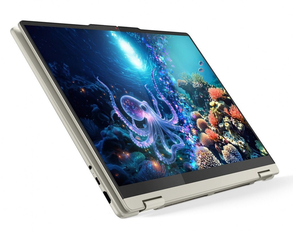 Lenovo Yoga 7 2-in-1 16AKP10 16" OLED Touchscreen 120Hz (Ryzen AI 300 Series-7 350/16GB/512GB SSD/W11 Home) Seashell (US Keyboard) view 3