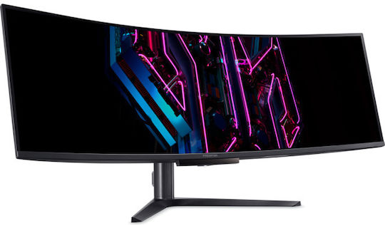 Acer Predator X45 Xbmipphuzx Ultrawide OLED HDR Curved Gaming Monitor 49" 5120x1440 240Hz with Response Time 0.03ms GTG view 4