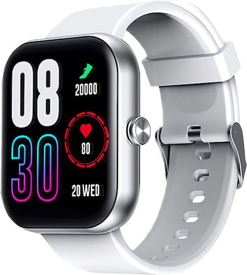 Infinix XWatch 1 with Heart Rate Monitor (Silver)