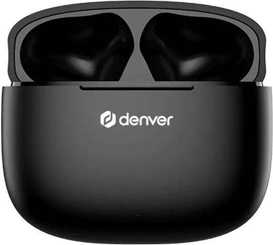 Denver TWE-48GR In-ear Bluetooth Handsfree Earphones with Charging Case Black view 2