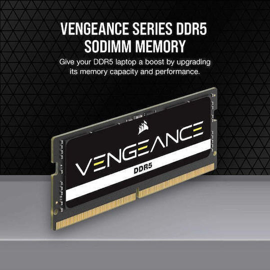 Corsair Vengeance DDR5 with Module 1x32GB and Speed 2800 for Laptop CMSX32GX5M1A5600C48 view 5