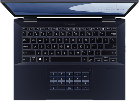 Asus ExpertBook B7 Flip B7402FEA-L90610X 14" QHD+ Touchscreen (i7-1195G7/16GB/512GB SSD/W11 Pro) (US Keyboard) view 3