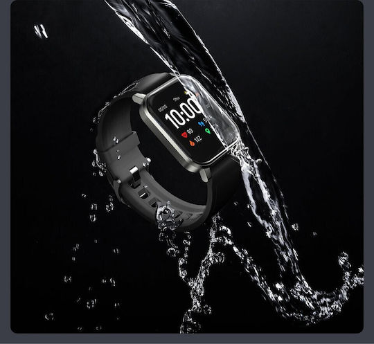 Haylou LS02 48mm Waterproof Smartwatch with Heart Rate Monitor (Black) view 7