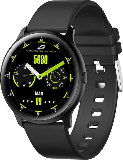 KW13 Smartwatch with Heart Rate Monitor (Black) view 2
