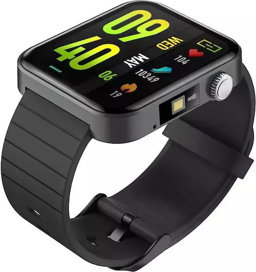 Bemi CID 2 Smartwatch with Heart Rate Monitor (Black) vue 8
