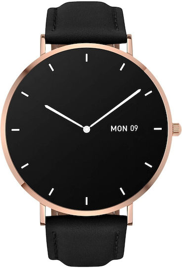 Garett Verona 50mm Smartwatch with Heart Rate Monitor (Gold / Black) view 2
