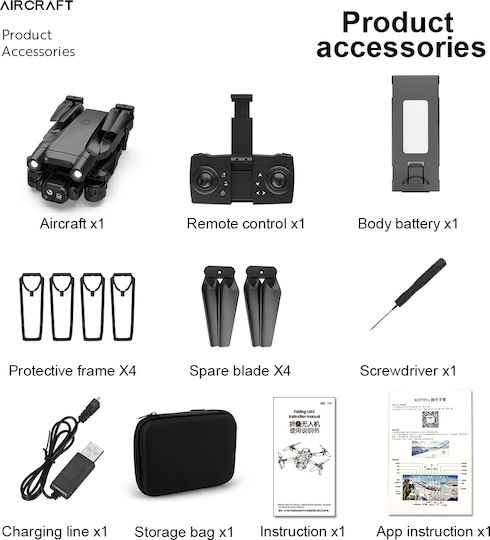 GT2PRO Drone 2.4 GHz with Camera and Controller view 4