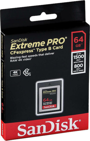 Sandisk Extreme Pro CFexpress 64GB Ansicht 2