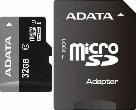 Adata Premier microSDHC 32GB U1 V10 UHS-I 50MB/s with Adapter view 1