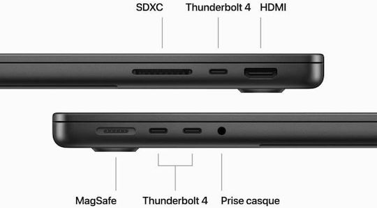 Apple MacBook Pro 14" (2023) UHD Touchscreen view 6