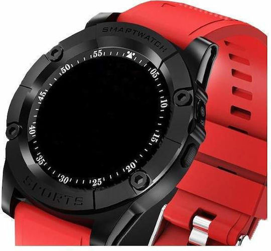 Smartwatch with SIM (Red) view 3