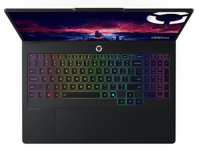 Lenovo Legion Pro 5 16AFR10 16" OLED QHD+ 165Hz (Ryzen 9-9955HX/32GB/1TB SSD/GeForce RTX 5070/No OS) Eclipse Black (US Keyboard) view 2