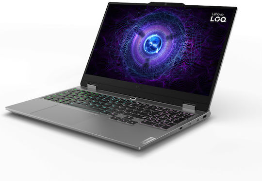 Lenovo LOQ 15IAX9 15.6" IPS FHD 144Hz (i5-12600HX/24GB/1TB SSD/GeForce RTX 4050/No OS) Luna Grey (US Keyboard) view 3
