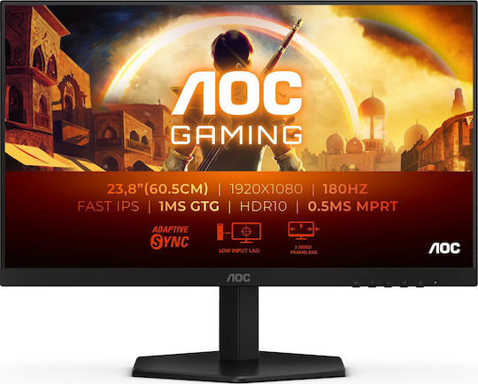 AOC 24G42E IPS HDR Gaming Monitor 23.8" FHD 1920x1080 180Hz with Response Time 1ms GTG