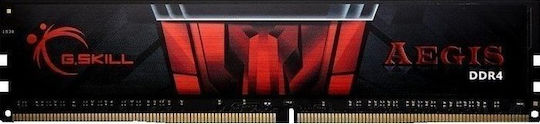 G.Skill Aegis DDR4 with Module 1x8GB and Speed 2666 for Desktop F4-2666C19S-8GIS