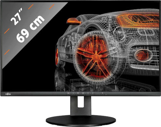 Fujitsu B27-9 TS QHD IPS Monitor 27" QHD 2560x1440 with Response Time 5ms GTG view 3