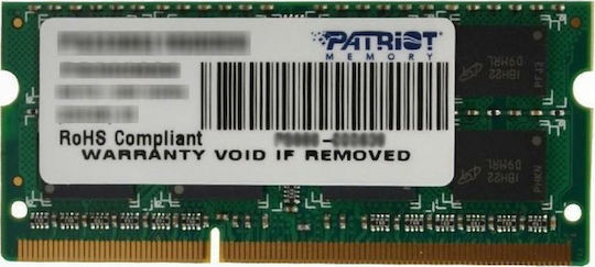 Patriot Signature DDR3 with Module 1x4GB and Speed 1333 for Laptop PSD34G13332S view 2