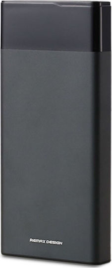 Remax RPP-131 Power Bank 20000mAh with 2 USB-A Ports Black