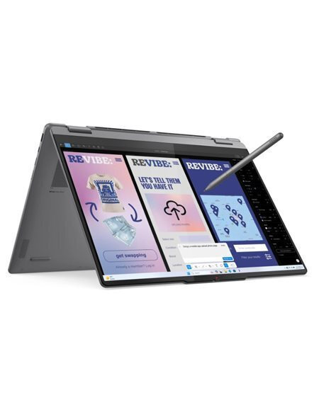 Lenovo Yoga 7 2-in-1 16ILL10 16" IPS FHD+ Touchscreen (Ultra 7-256V/16GB/1TB SSD/W11 Home) Luna Grey (US Keyboard) view 1