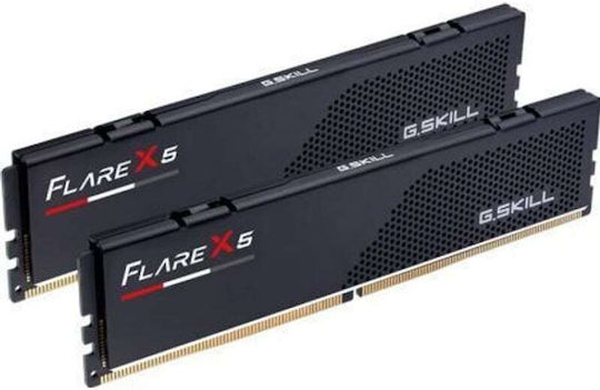 G.Skill Flare X5 DDR5 32GB RAM with 2x16GB Modules and Speed 6000 for Desktop F5-6000J3636F16GX2-FX5