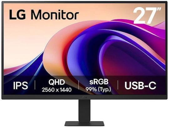 LG 27U631A-B IPS HDR Monitor 27" QHD 2560x1440 with Response Time 5ms GTG view 1