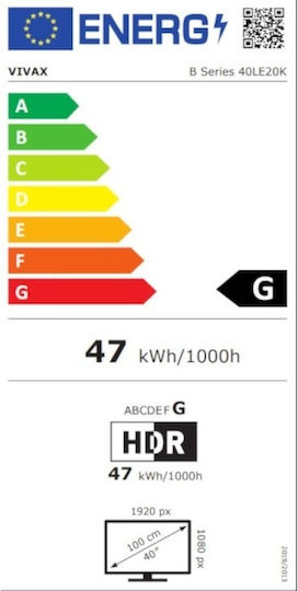 Vivax Smart Television 40" Full HD LED 40LE20K (2022) view 6