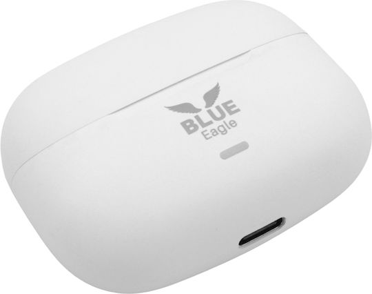 Blue Eagle BE-TWS-10 In-ear Bluetooth Handsfree Earphones with Charging Case White — вид 3